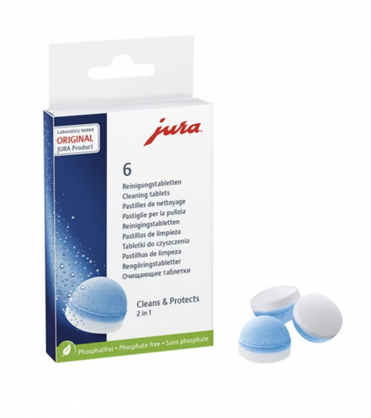 Jura 2-phase-cleaning tablets 62715