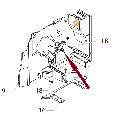 Pin For Flow Sel.faucet V2 Pps