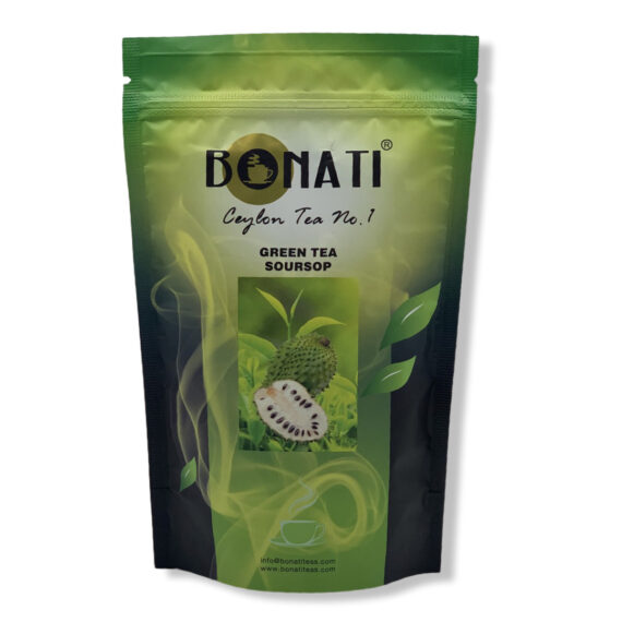 BONATI Ceylon zaļā tēja ar soursop 100 gr