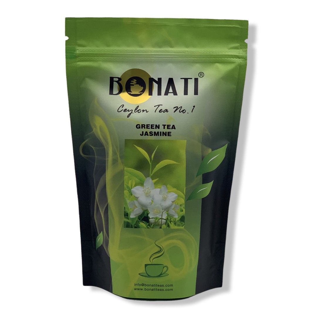 BONATI Ceylon zaļā tēja ar jasmīnu 100 gr.