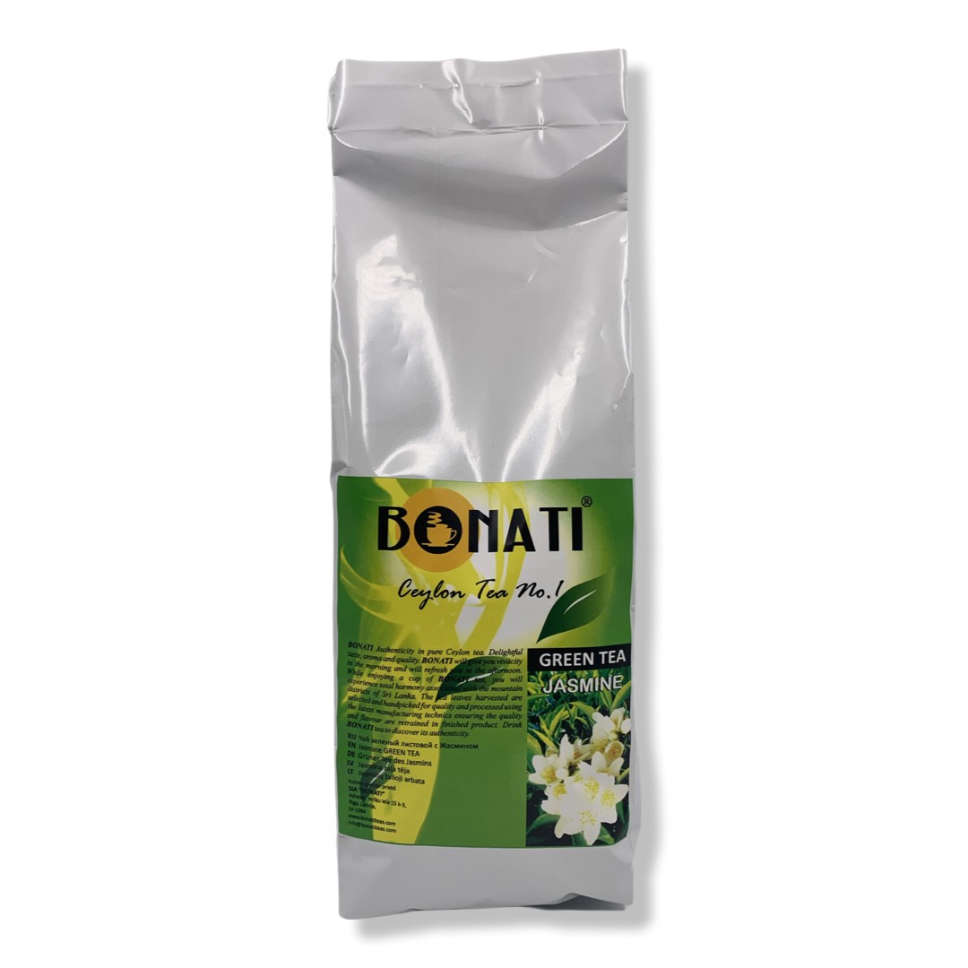 BONATI  Ceylon zaļā tēja ar jasmīnu 500 gr.