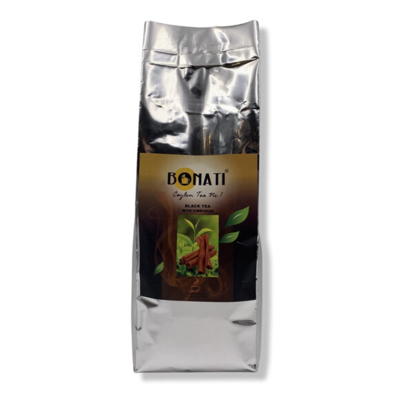 BONATI Ceylon black tea with natural cinnamon 500 g.